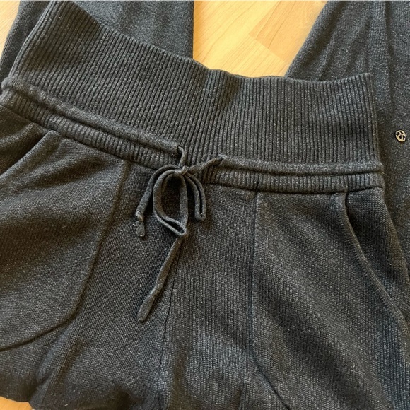 LULULEMON Black Knit Apres Your Way Jogger‎ Size Small - Picture 5 of 10